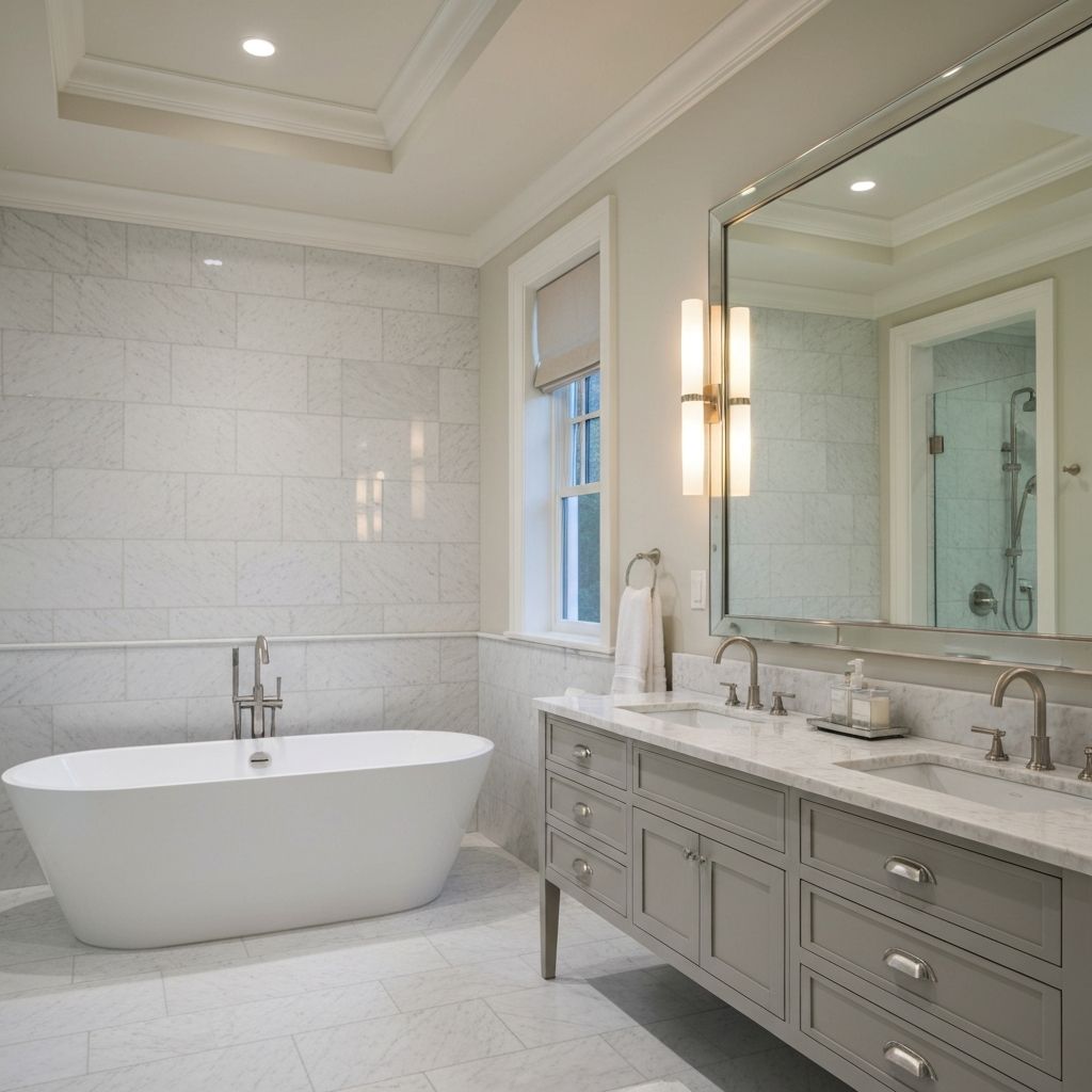 Luxury bathroom renovation